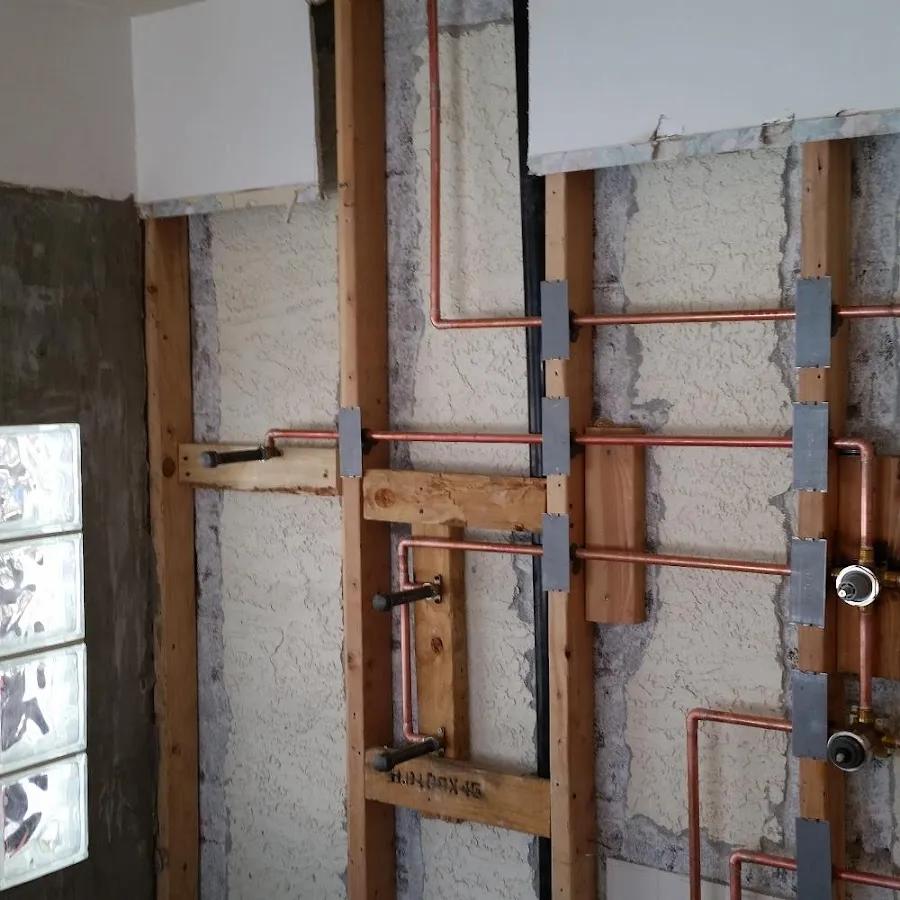Copper pipe installation for Burst Pipe Repair in West Bloomfield